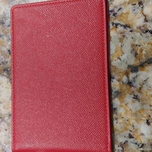 Louis vuitton red wallet